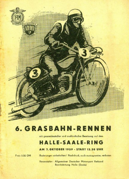 6. Grasbahnrennen Halle-Saale-Ring