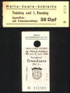 Eintrittskarten  08.Juni 1952